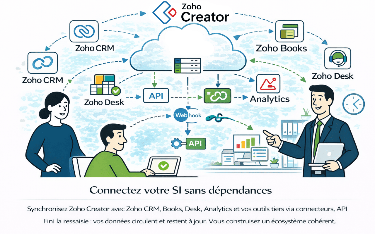 Des applications sur-mesure avec Zoho Creator