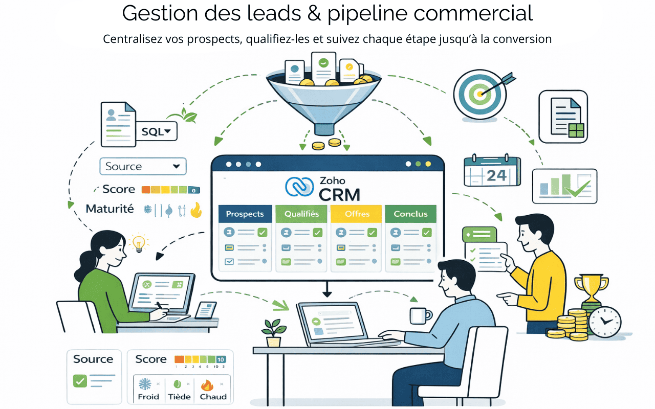 CRM collaboratif, vos équipes communiquent